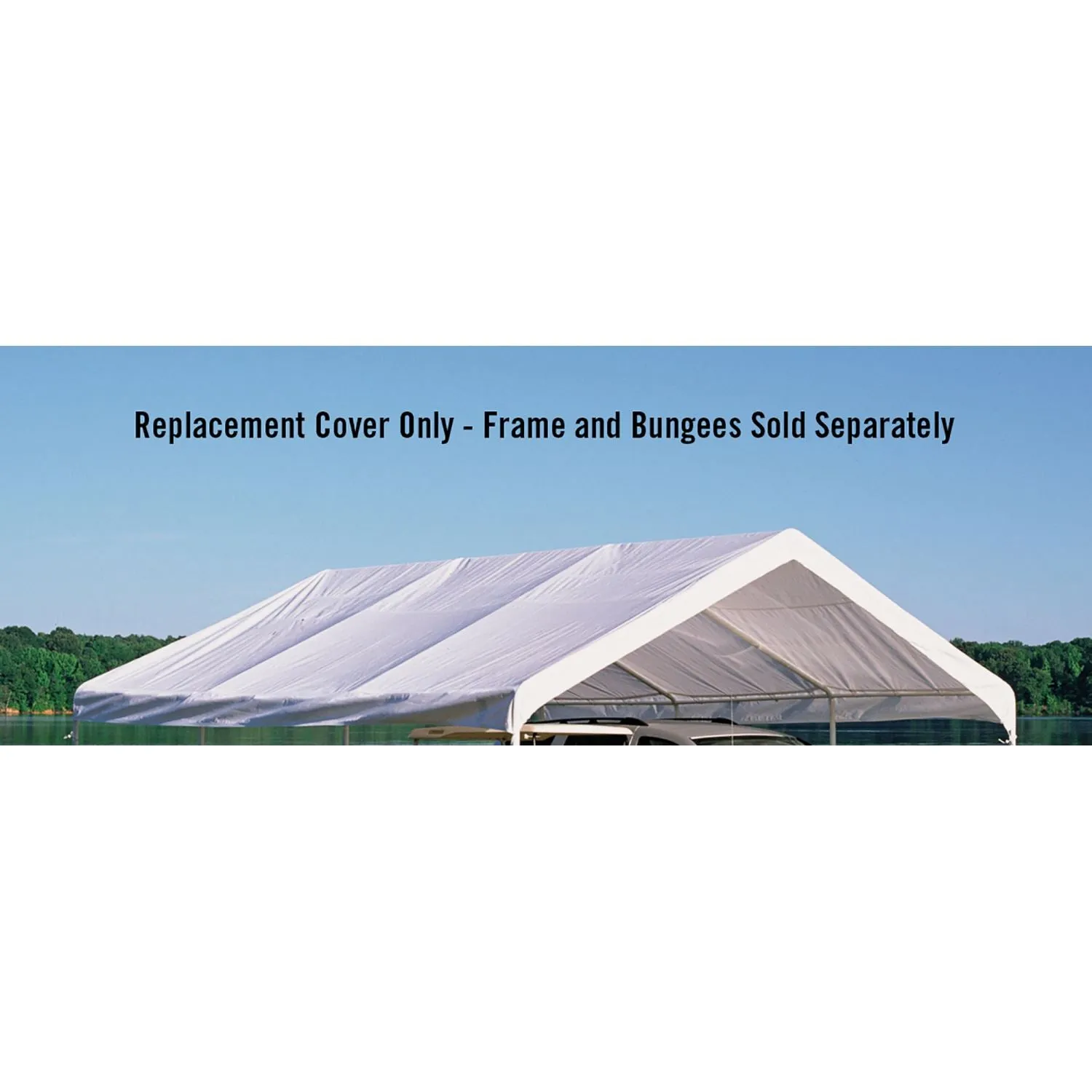 ShelterLogic | SuperMax Canopy Replacement Top - ShelterLogic | SuperMax 18 x 20 ft.