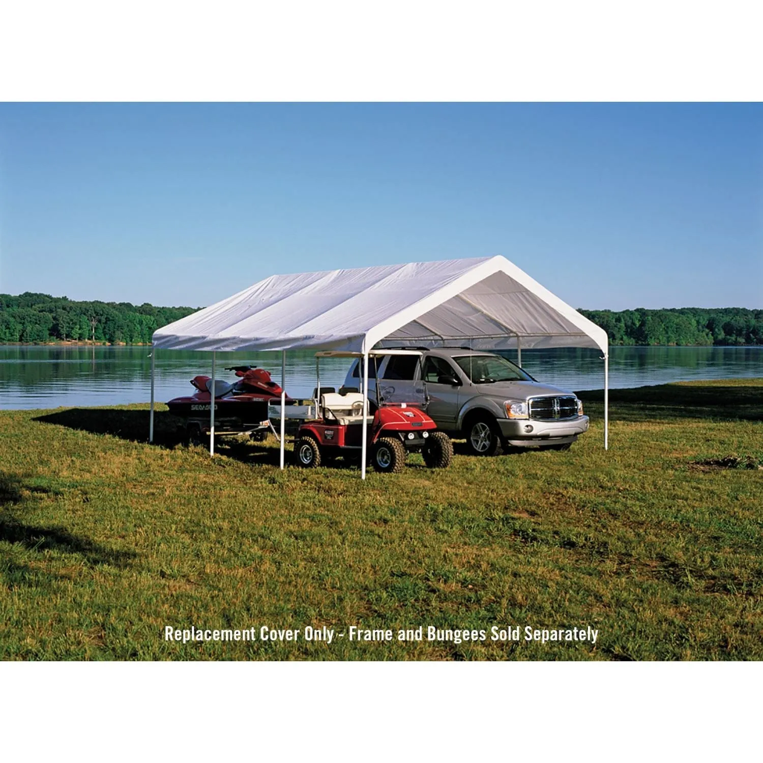 ShelterLogic | SuperMax Canopy Replacement Top - ShelterLogic | SuperMax 18 x 20 ft.