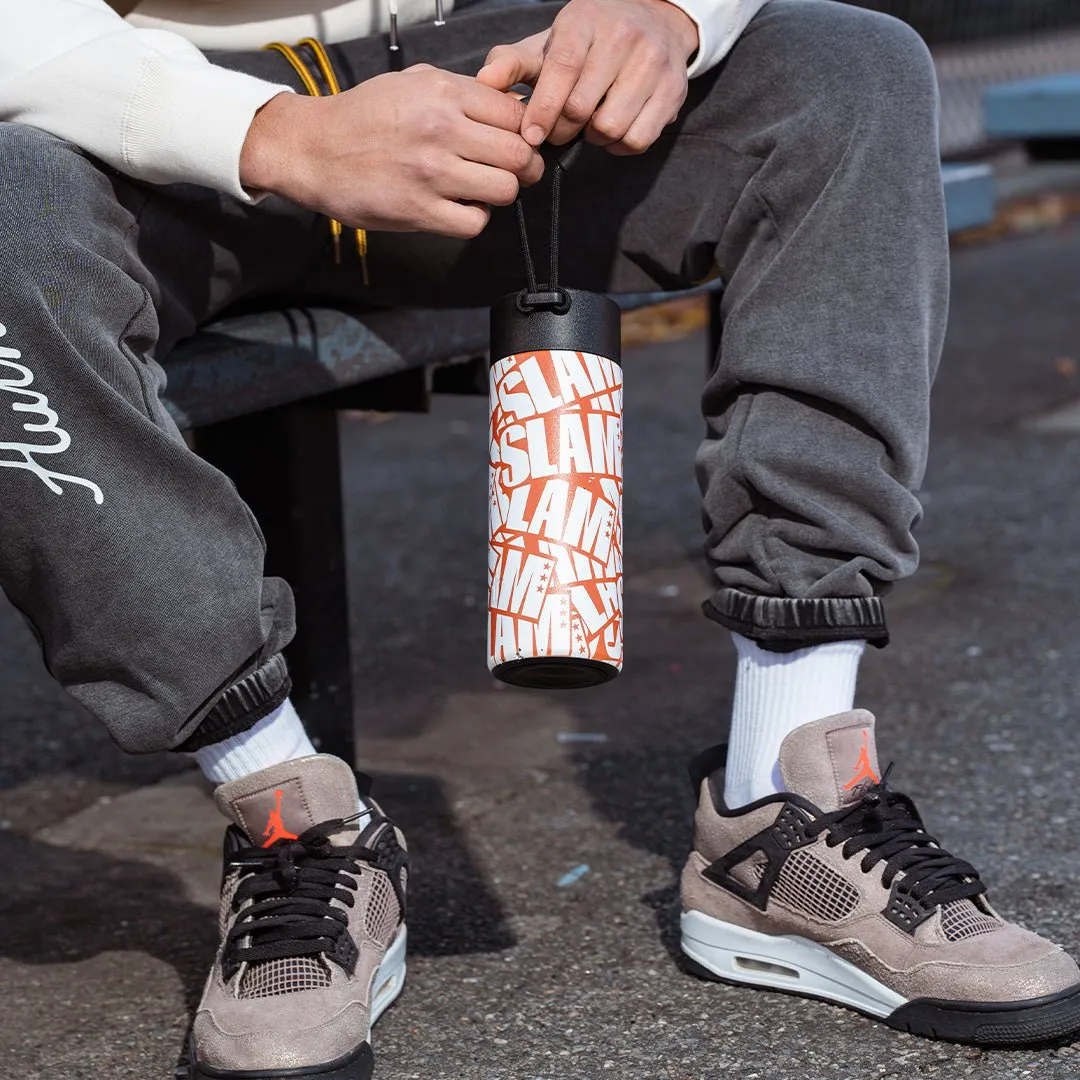 SLAM x SUPLMNT All-Over Print Water Bottle
