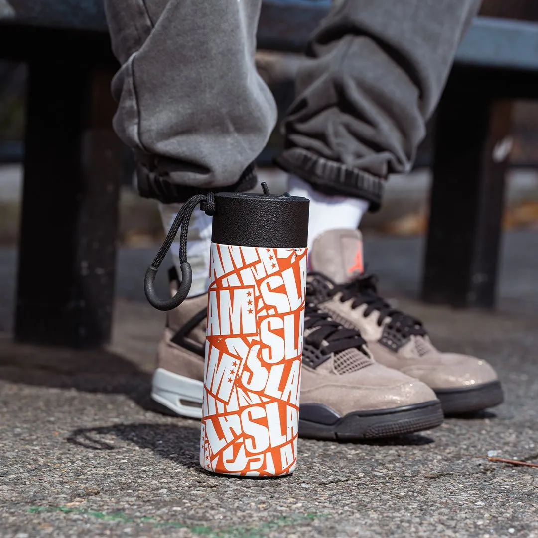 SLAM x SUPLMNT All-Over Print Water Bottle