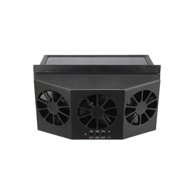 Solar Powered Car Exhaust Fan