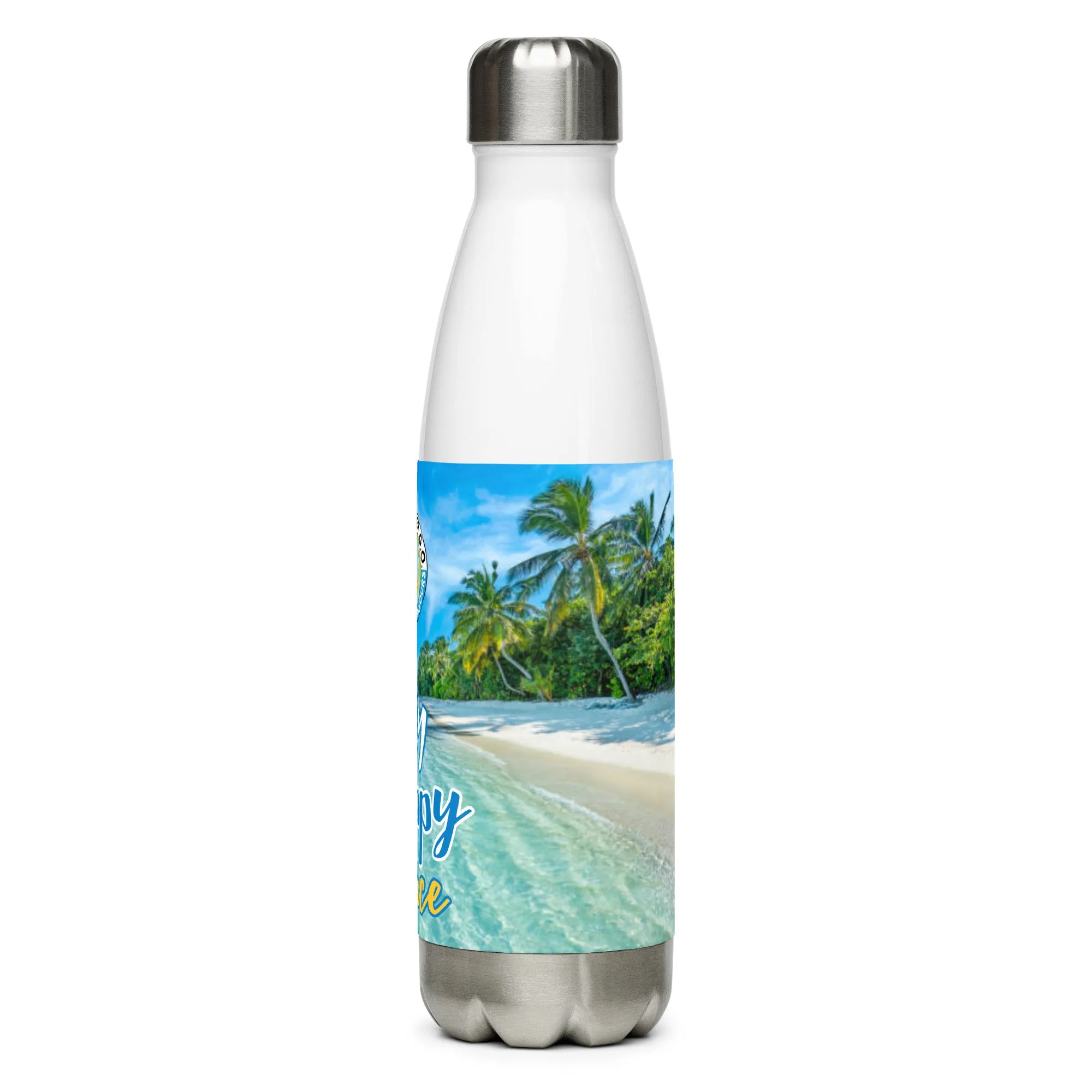 Stainless steel water bottle - My  Happy Place