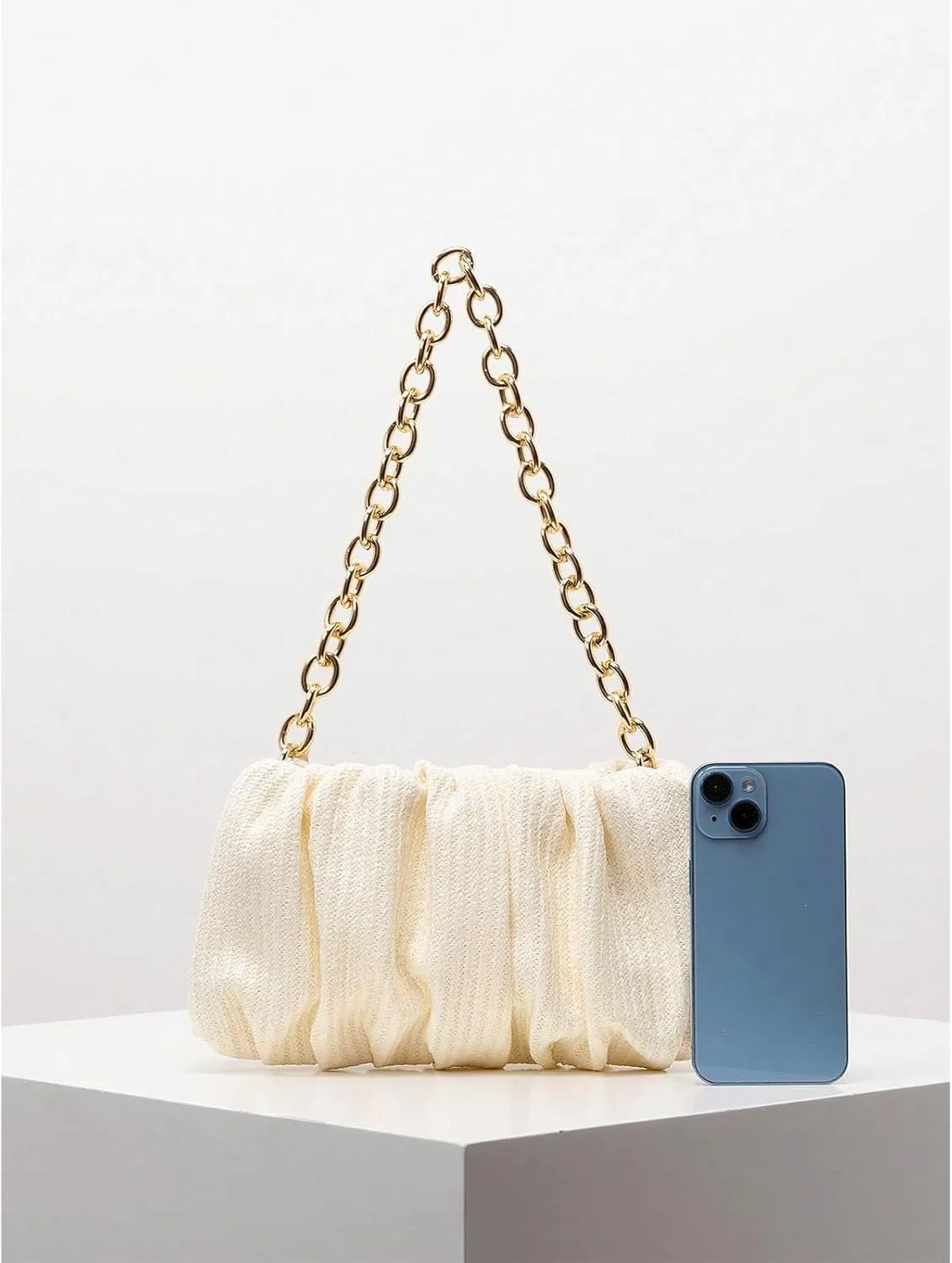 Straw Beach Bag Women Boho Bow Purse Small Summer Purse Soft Shoulder Bag Trendy Everyday Vacation Bag
