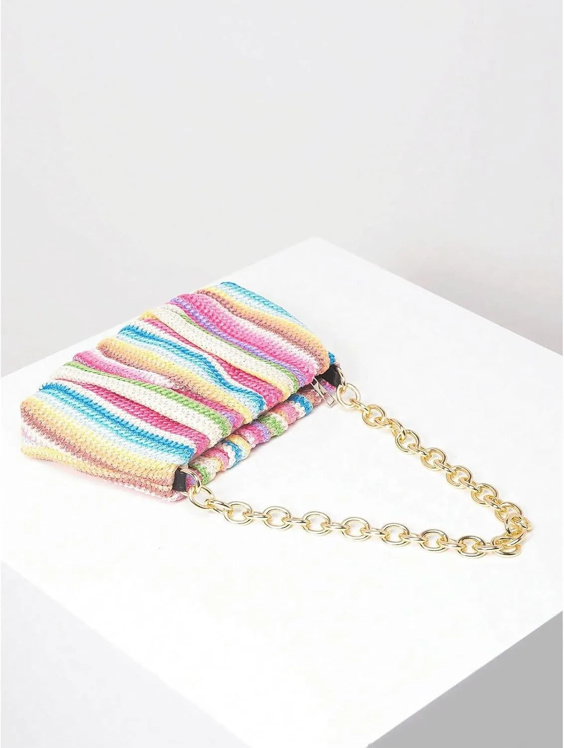 Straw Beach Bag Women Boho Bow Purse Small Summer Purse Soft Shoulder Bag Trendy Everyday Vacation Bag