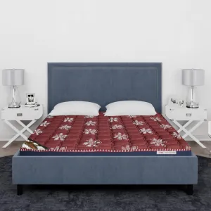 Sunsleep Soft Foam Mattress |6 Years Warranty | Single -78x36x6 inch |Red (Single)