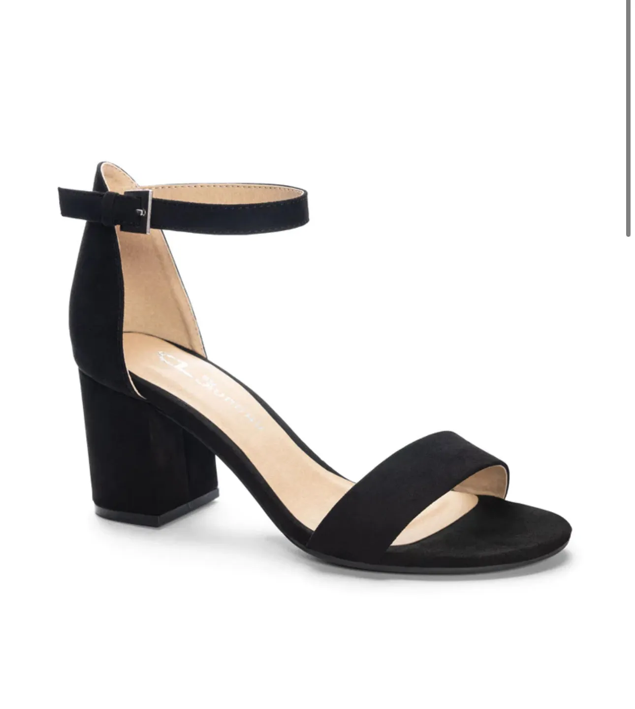 Super Suede Block Heel
