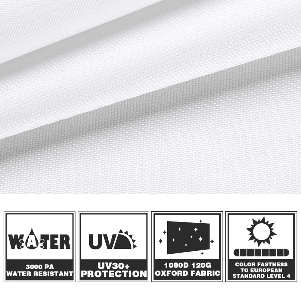 TheLAShop Canopy Tent Sidewall with Window 1080D 9'7"x6'8"(1pc./pack)