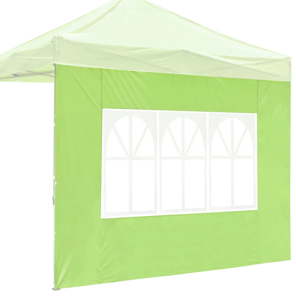TheLAShop Canopy Tent Sidewall with Window 1080D 9'7"x6'8"(1pc./pack)