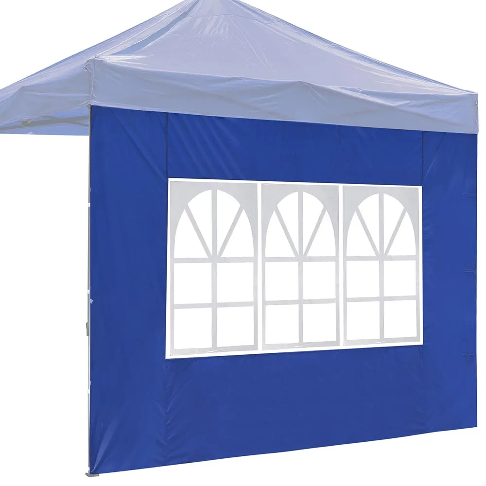 TheLAShop Canopy Tent Sidewall with Window 1080D 9'7"x6'8"(1pc./pack)