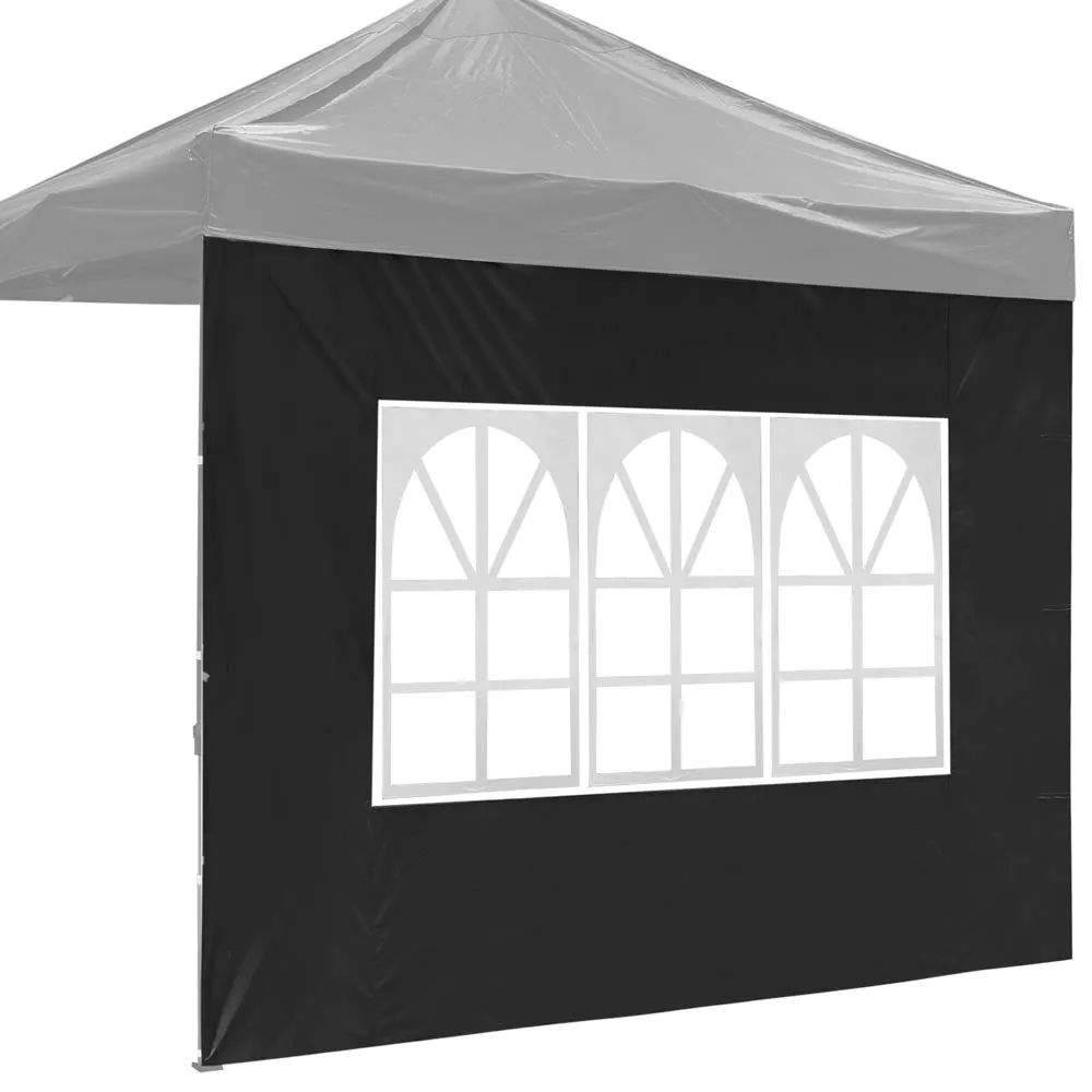 TheLAShop Canopy Tent Sidewall with Window 1080D 9'7"x6'8"(1pc./pack)