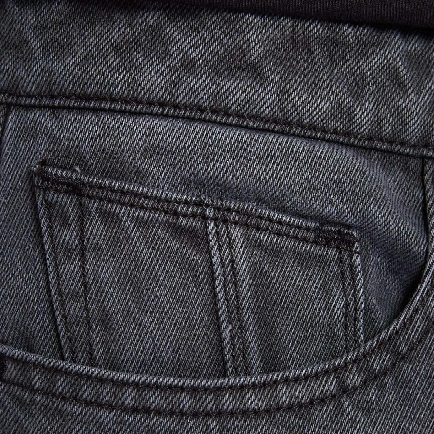 Volcom Modown Tapered Denim Jeans - Fade To Black