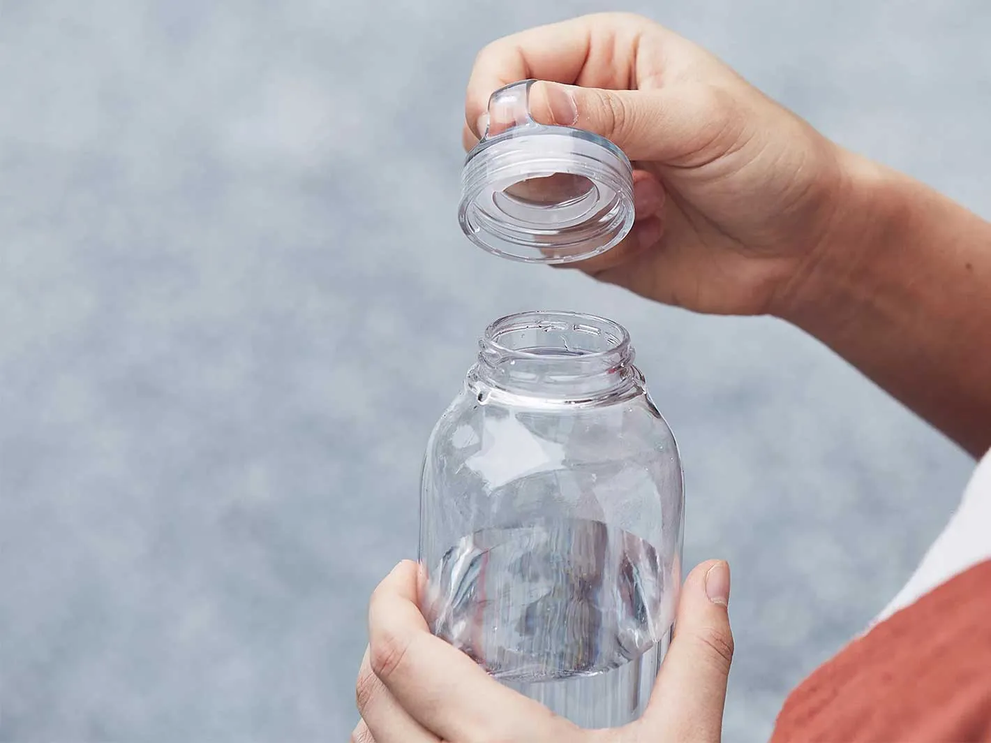 Water Bottle 500ml Clear