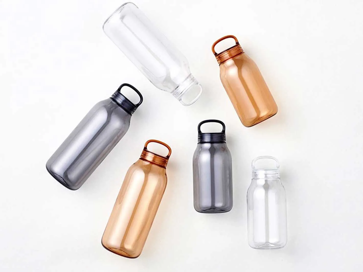 Water Bottle 500ml Smoke
