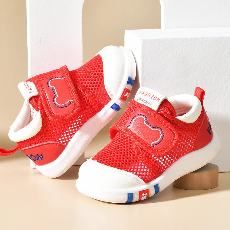 Winnie Bear Mesh First Walker Summer Shoes