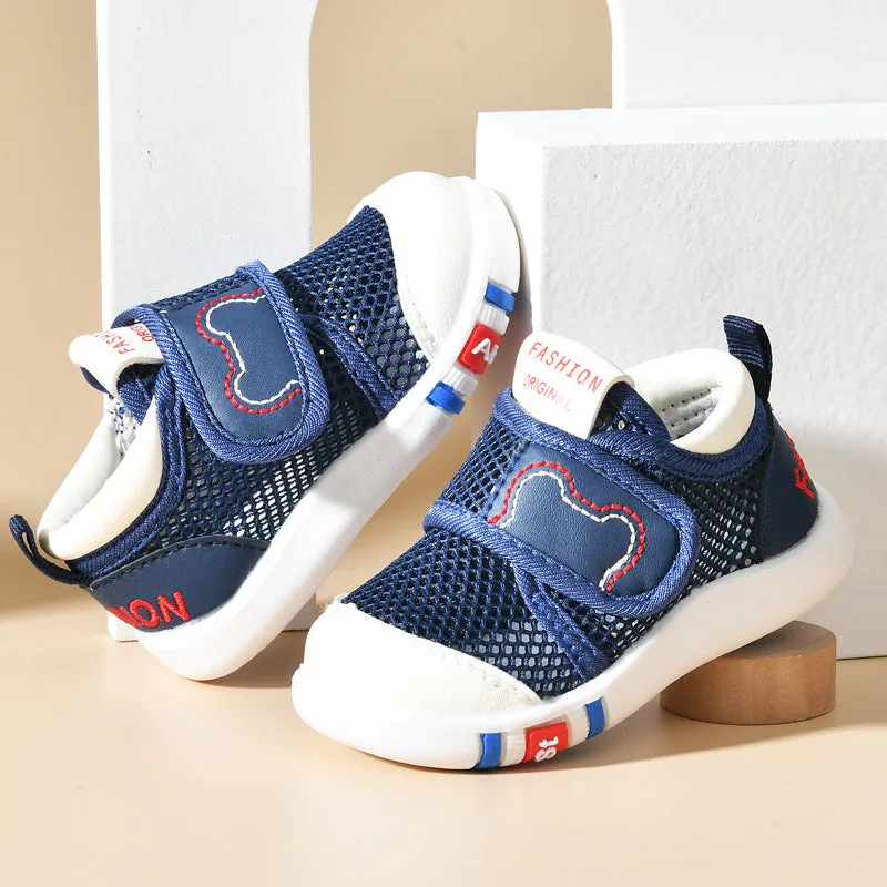 Winnie Bear Mesh First Walker Summer Shoes