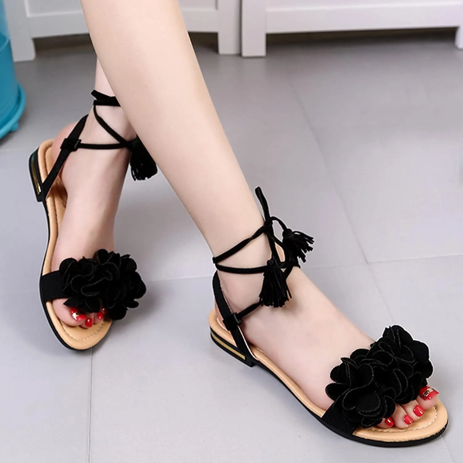 Womens Adjustable Buckle Sandals Arch Support Lightweight Cushion Slides Summer Beach Walking Shoes Orthopedic Comfort Casual Footwear Orthopedic Shoes for Women