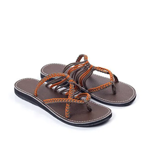 Womens Flat Yoga Mat Slipper Summer Shoes Strap Beach Flip-Flops