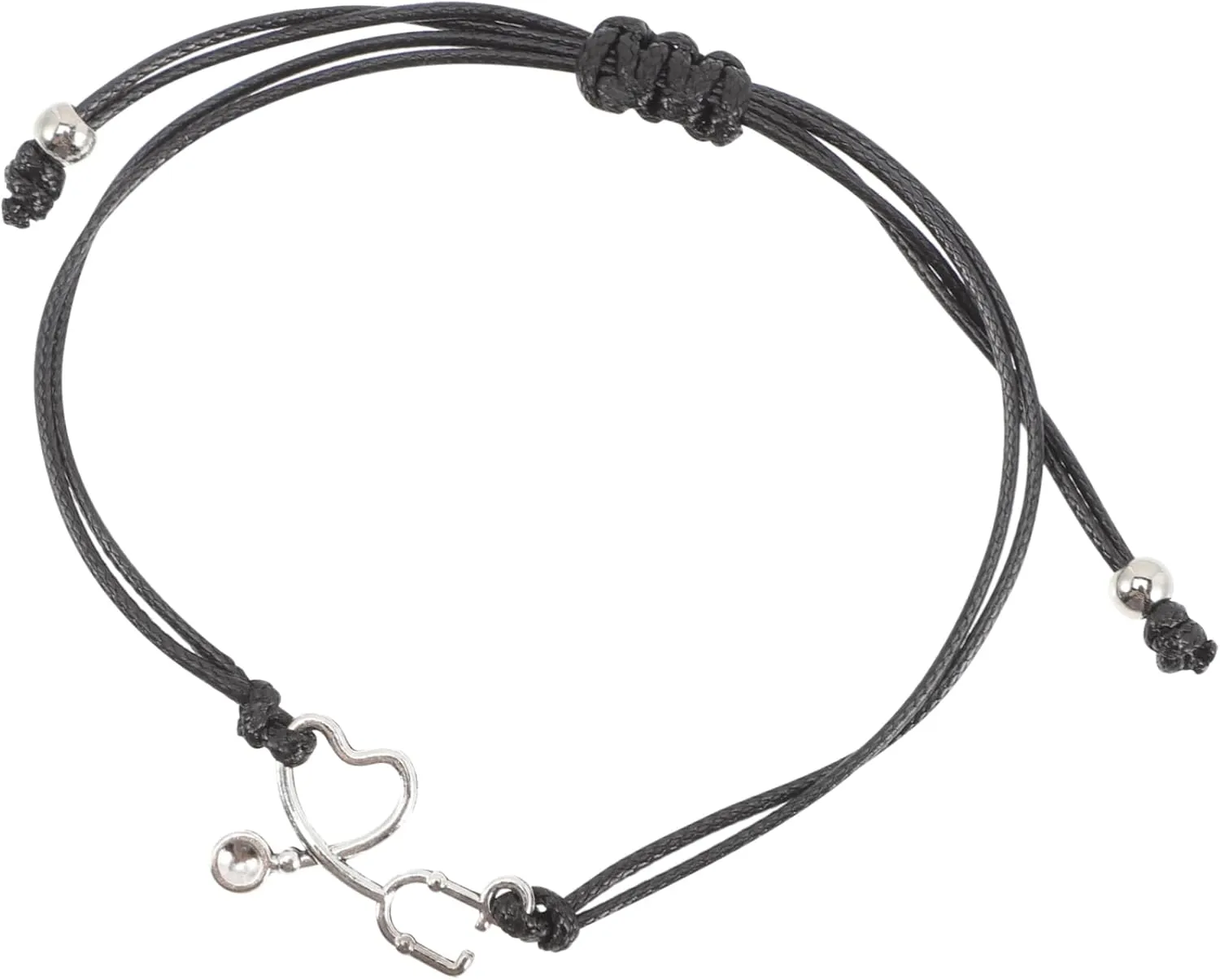 Wristband Hand Chain Bracelet Woven Adjustable Jewelry for Women Men Decor