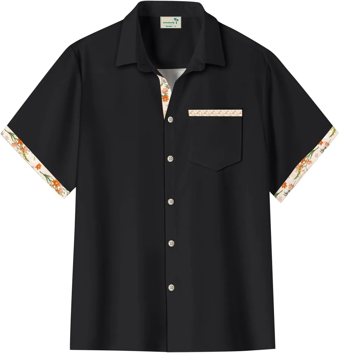 Ymosrh Men's Graphic Button Down Shirts Summer Beach Hawaiian Buttons Up Shirt Casual Stylish, M-4XL